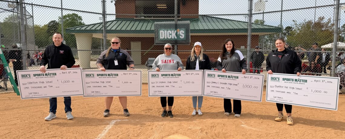 Dick’s Sporting Goods Sports Matter Grant Supports Local Athletics at Catawba County Easter Softball Classic